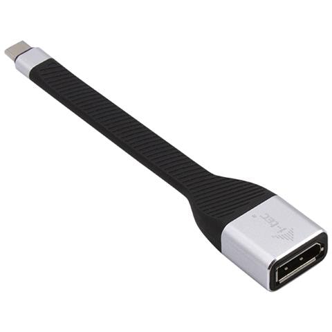 Adattatore USB-C a DisplayPort 4K / 60 Hz M / F 0,11 m - Nero - Foto 1