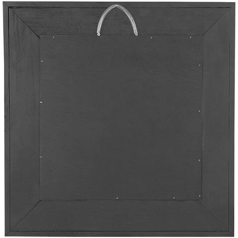 Specchio Da Muro In Legno Marrone 60 X 60 Cm Boise - Foto 14