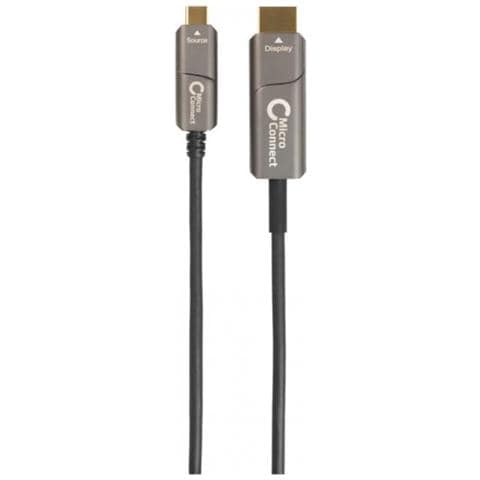 Microconnect Usb3.1chdmi10op Cavo E Adattatore Video 10 M Usb Tipo-c Hdmi Nero (usb-c Hdmi Fiber Cable 10m - 10m Usb-c T - Foto 1