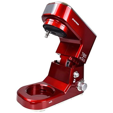 Km-1000w - Robot Da Cucina Con Frullatore E Contenitore In Acciaio Inox, 5 Litri, Colore: Rosso - Foto 2