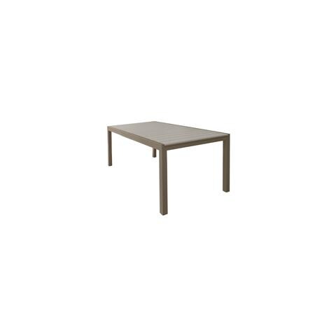 Tavolo Allungabile 180/240x73x100 Cm Pental Taupe Marrone - Foto 1