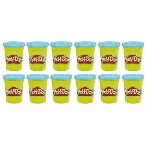 Play-doh - Pasta Per Modellare - 12 Barattoli Da 112g - Blu - Foto 1