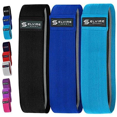 Bande Di Resistenza (3 Pack) Booty Band Set Bande Di Resistenza Del Tessuto Per Glutei Fianchi E Gambe Esercizio E Fitness Yoga Pilates Crossfit Fisioterapia E Recupero Uomini Donne - Foto 1