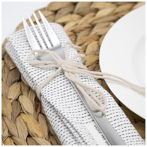 3mm X 300m Macrame Corda Beige | Filo Cotone Uncinetto | 2-3 Mm (+-0.5mm) | 15 Strati | Grande Spago Da Cucina Rotolo Spessi Naturali Forte | Decorazione Casa Artigianato Artistico Foto - Foto 3