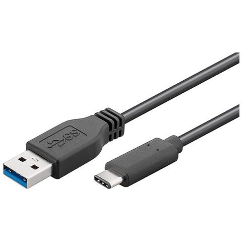 USB3.1CA0015 0.15m USB C USB A Nero cavo USB - Foto 1