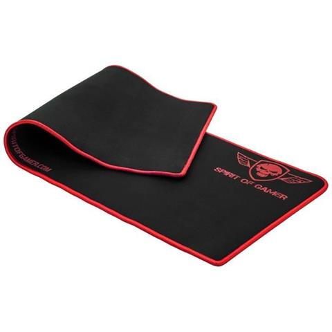 Skull Spirit XXL Nero, Rosso Tappetino per mouse per gioco da computer - Foto 1