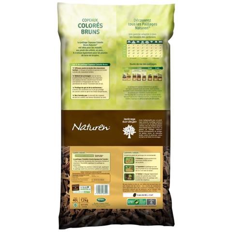 Chip Colorati Marroni - 40l - Foto 1