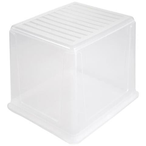 Keeeper 1058000100000 Scatola Di Conservazione Armadietto Portaoggetti Rettangolare Polipropilene (pp) Trasparente - Foto 3