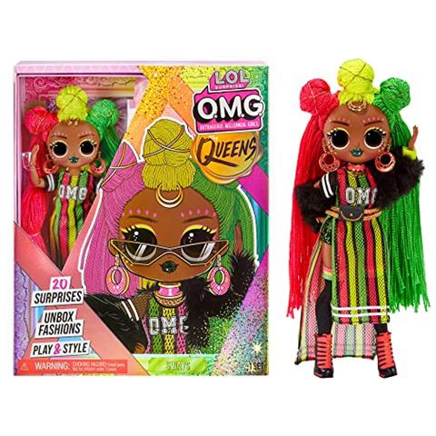 Lol Surprise Queens Sways Fashion Doll Con 20 Sorprese Inclusi Vestito E Accessori Per Ragazze Giocattolo Alla Moda Dai 3 Anni In Su, 10 Pollici - Foto 1