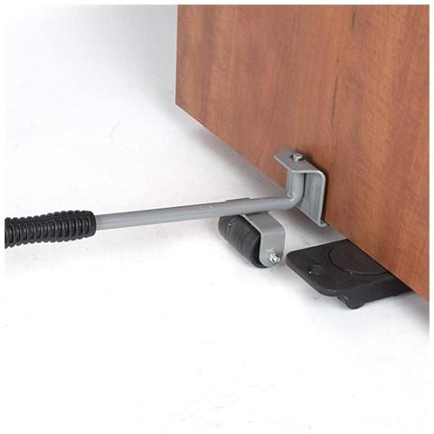 Set Ruote Sposta Mobili Pesanti Con Asta Cambio Sollevamento Divano Tavolo - Foto 2