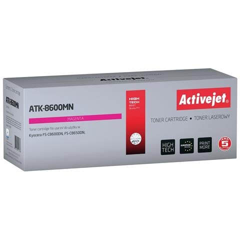 TONER COMPATIBILE - Activejet Atk-8600mn Magenta Kyocera - Foto 1