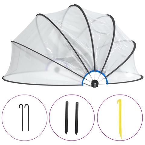 Cupola Per Piscina 500x250 Cm - Foto 1