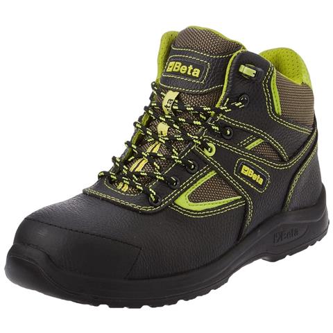 Scarpe Antinfortunistiche Alte In Pelle Idrorepellente E Puntale In Composito 7221 - 46 - Foto 2