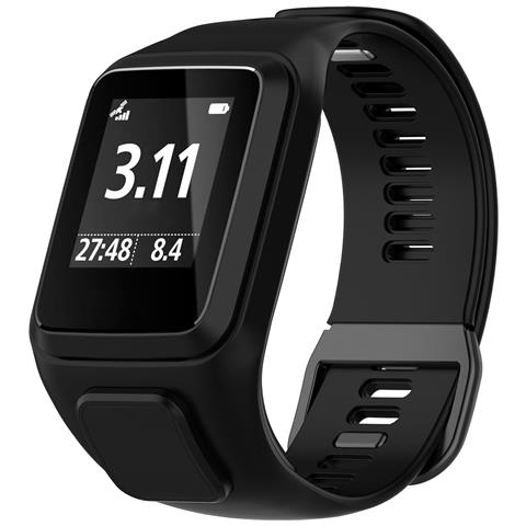 Bracciale In Silicone Per La Serie Tomtom Runner23/spark Black - Foto 1