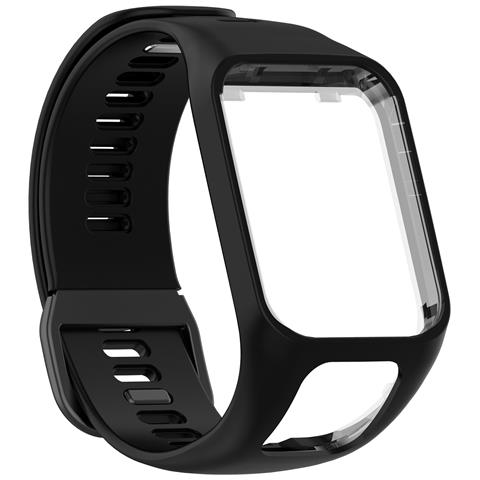 Bracciale In Silicone Per La Serie Tomtom Runner23/spark Black - Foto 3