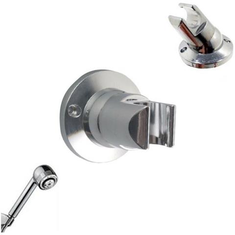 Testa Doccia Supporto Muro Regolabile Abs Per Montaggio Mobile Staffa Dgo-069 - Foto 1
