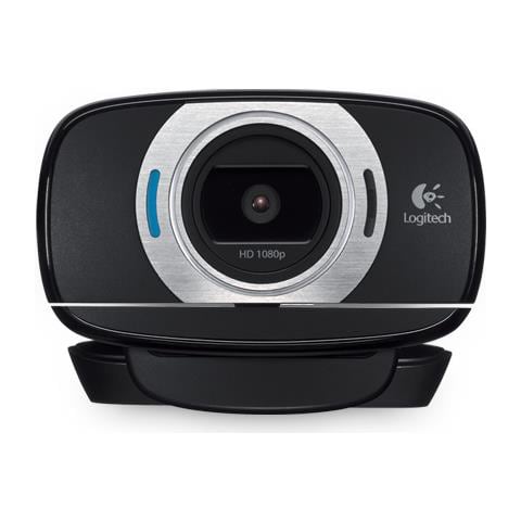 HD C615 webcam 1920 x 1080 Pixel USB 2.0 Nero - Foto 1