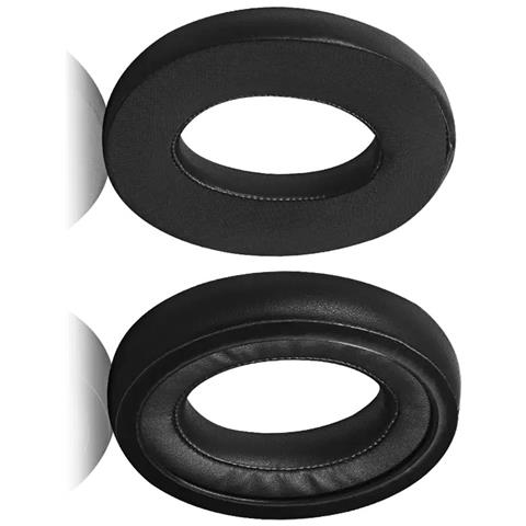 Cuscinetti Auricolari Sostitutivi Compatibili Con Sennheiser Hd Series, Neri In Gel Di Seta Ghiacciata, 2 Pezzi - Foto 3