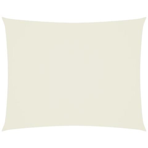 Parasole A Vela Oxford Rettangolare 3x4,5 M Crema - Foto 1