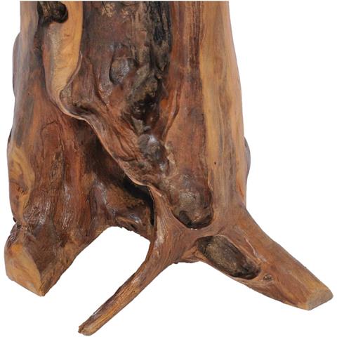 Lusso Casadino -  Tavolino Da Salotto 40x40 Cm In Legno Massello Di Teak - Foto 1