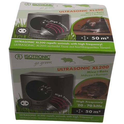 Repulsore A Ultrasuoni 90db 20-70 Khz 4,5w Modello Xl 200, Nero - Foto 2