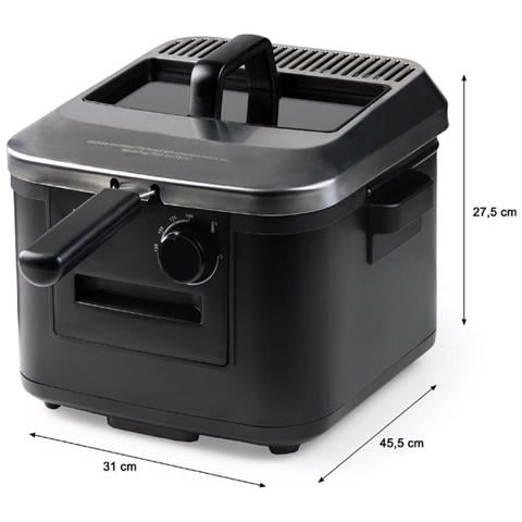 Friggitrice Nera Da 4l 2000w - Do545fr - Foto 6