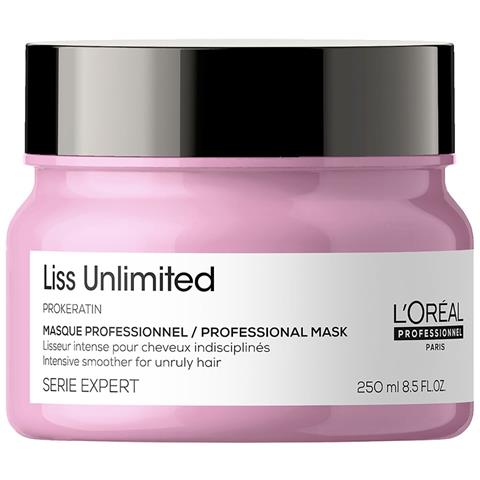 L'oreal Professionnel, Serie Expert Liss Unlimited, Hair Treatment Cream Mask, For Smoothening, 250 Ml - Foto 1
