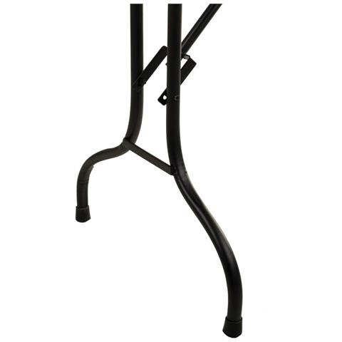 Tavolo Rettangolare In Metallo Nero 100x47x75h - Foto 6