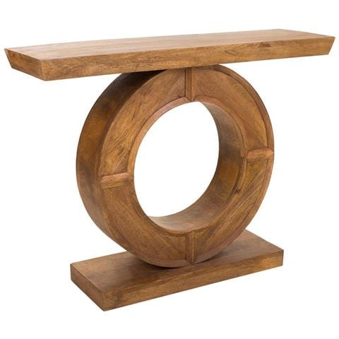 Mobile Da Ingresso In Legno Rifinito A Mano 102x30x77 - Foto 1