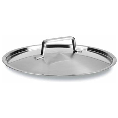 Coperchio portaoggetti Foodie, acciaio inossidabile, grigio, 28x29x5 cm - Foto 1