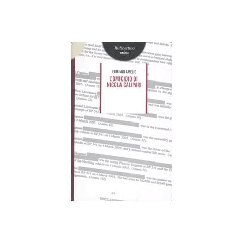 Erminio Amelio - L'omicidio di Nicola Calipari - Foto 1