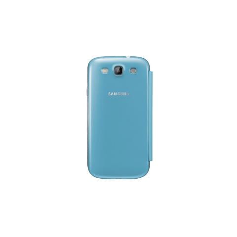 Flip Cover Azzurra Galaxy S3 - Foto 3