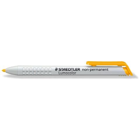 Marcatore Secco Lumocolor Non Permanent Colore Giallo 5 pz - Foto 2