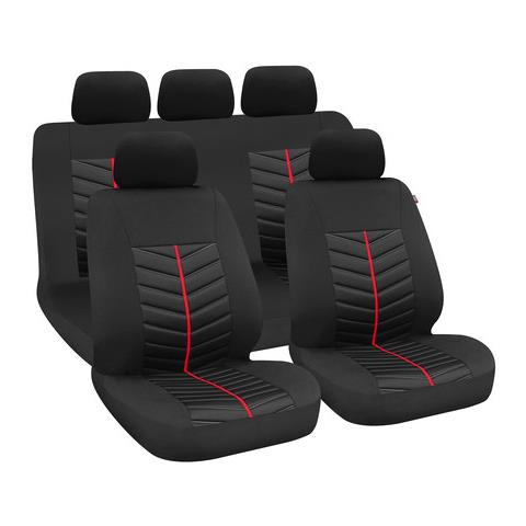 Set Fodere Rapid Nero / rosso - Foto 1