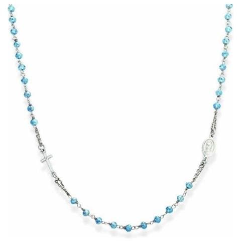Collana In Argento 925 - Collezione Rosari - Colore Rodio - Misura Unica - Foto 2