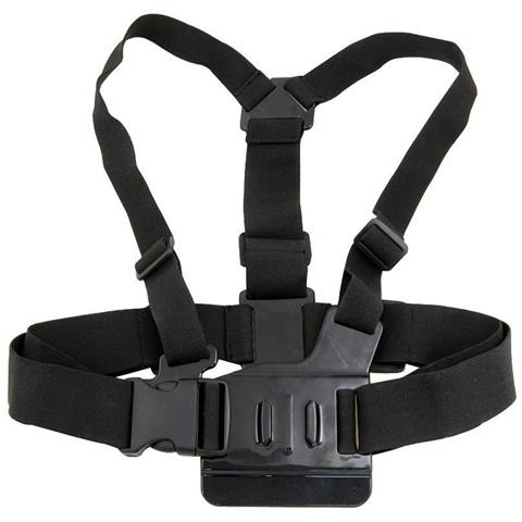 Supporto Fascia Toracica Elastico Cintura Fibbia Corpo Gopro Sci Snowboard Sub - Foto 1