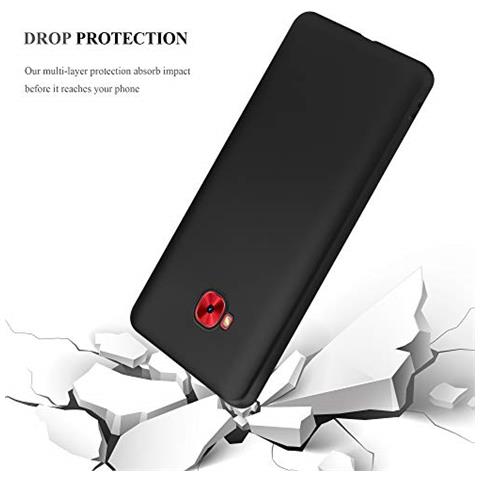 Custodia Compatibile Con Asus Zenfone 4 Selfie Pro In Nero Metallico - Coperchio Protettivo In Silicone Tpu Flessibile - Foto 2