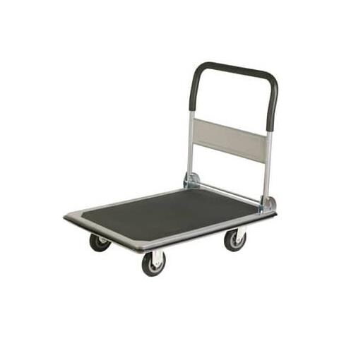 Carrello Portapacchi In Lamiera Rinforzata Grigio / Nero Pzs250 - Foto 1