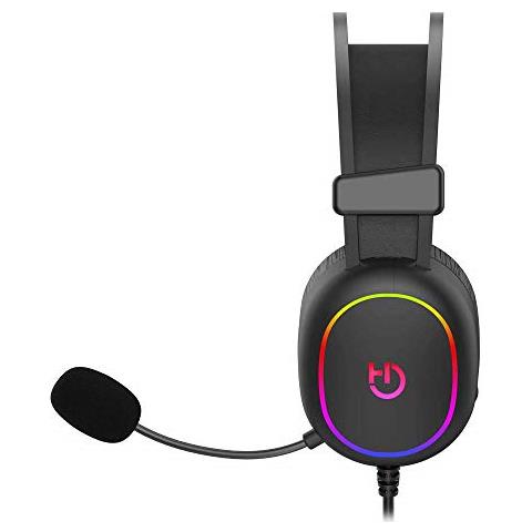 Cuffie Da Gaming Con Cavo Audio, Ultra Confortevoli, In Schiuma Con Effetto Memoria, Cuffie Da Gaming Argb, Microfono Integrato - Foto 3