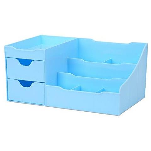 Disegni Ordinate Trucco Organizzatore Con Cassetti (blu)  - Foto 1