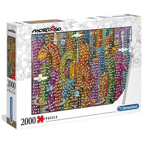 Puzzle Mordillo Jungle 2000 pz - Foto 1