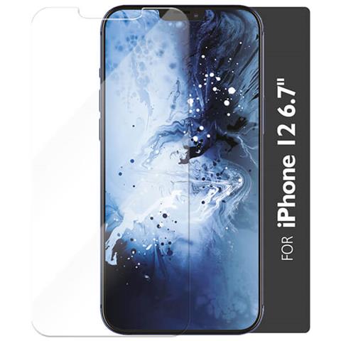 Vetro Temperato 2.5d Full Cover Clear Iphone 12 6.7 ""incl. Cornice Di Montaggio - Foto 4