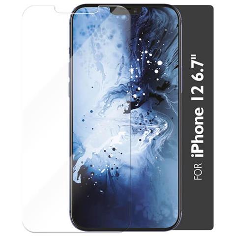 Vetro Temperato 2.5d Full Cover Clear Iphone 12 6.7 ""incl. Cornice Di Montaggio - Foto 1