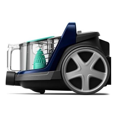 Aspirapolvere Powerpro Active Fc9556/09 Senza Sacco, Potenza 750 W, Capacità Polvere 1,5 L, Blu - Foto 2