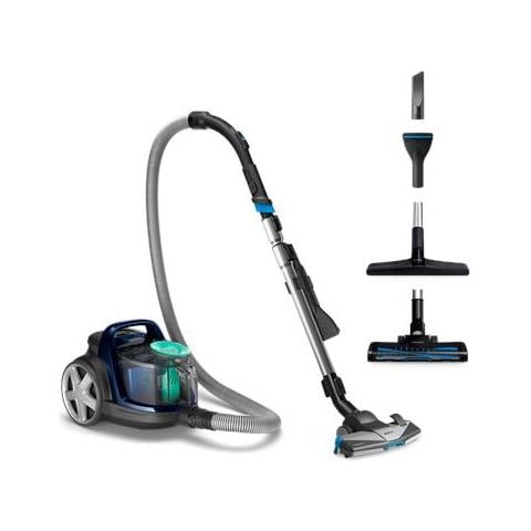 Aspirapolvere Powerpro Active Fc9556/09 Senza Sacco, Potenza 750 W, Capacità Polvere 1,5 L, Blu - Foto 1