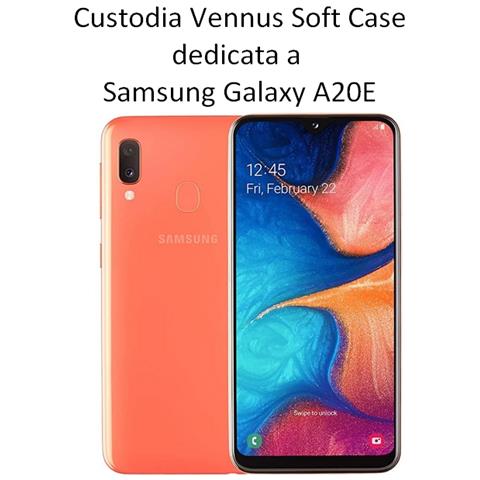 Vennus Custodia Tpu Silicone Lite Cover Soft-case Per Samsung Galaxy A20e A2020 Turquoise - Foto 2