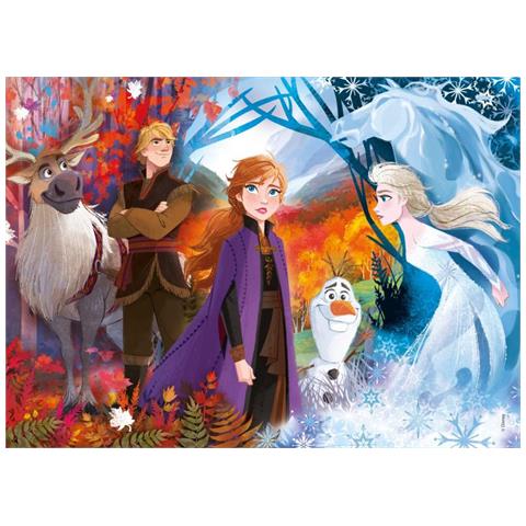 Legpuzzel Supercolor Disney Frozen 2 20+60+100+180 Pezzi - Foto 2