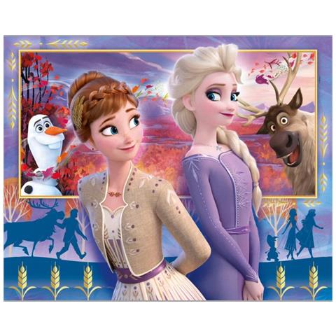 Legpuzzel Supercolor Disney Frozen 2 20+60+100+180 Pezzi - Foto 3