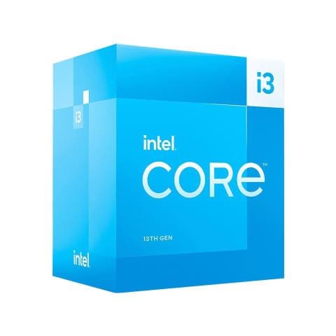 Processore Intel Core i3-13100F 4 Core 3.4 GHz Socket LGGA 1700 Boxato (Dissipatore Escluso) - Foto 1