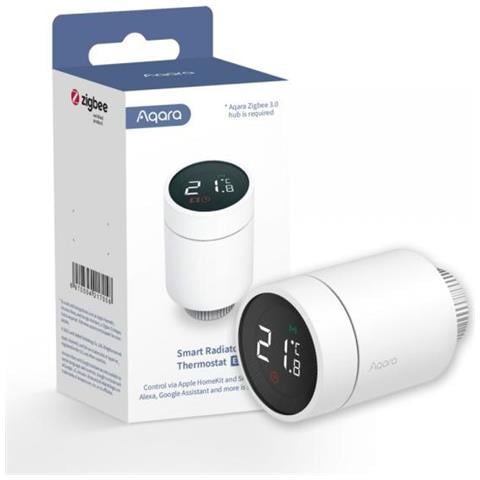Termostato A Radiatore Con Connettività Zigbee 3.0, Bianco - Foto 1